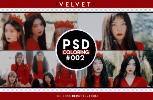 PSD Coloring [Velvet] #002
