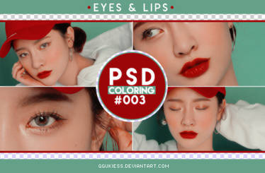 PSD Coloring [Eyes and Lips] #003