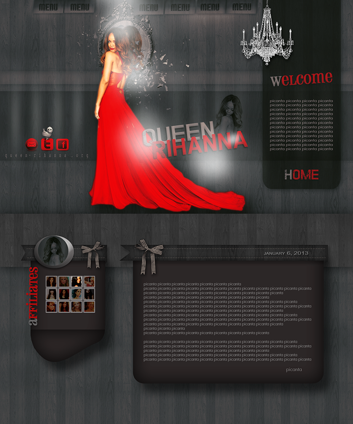 Website layouts on sourcebox - DeviantArt