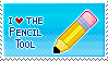 Pencil tool love by prosaix