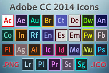 Adobe CC 2014 Icons