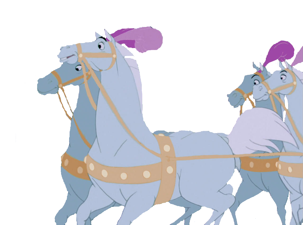Cinderella Carriage Horses Vector 6 by natebrony2001 on DeviantArt