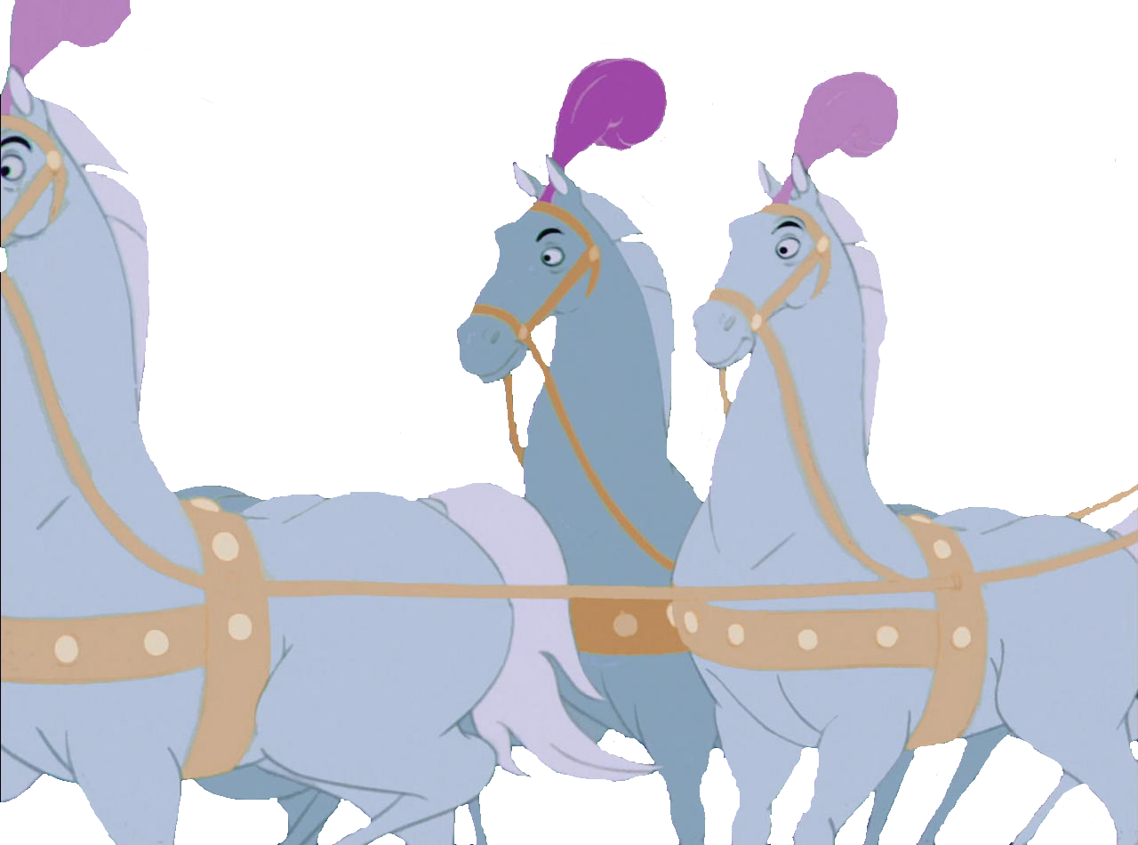 Cinderella Carriage Horses Vector 7 by natebrony2001 on DeviantArt