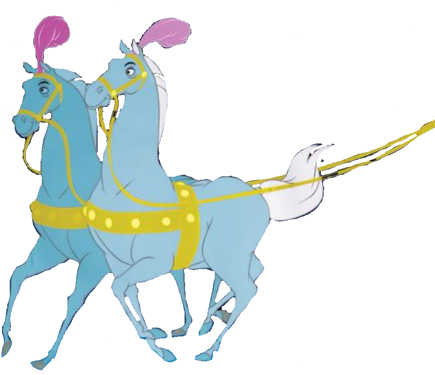 Cinderella Carriage Horses Vector 10 by natebrony2001 on DeviantArt