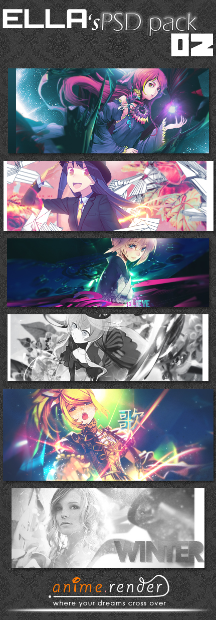 PSD pack 02. by yozora0295 on DeviantArt