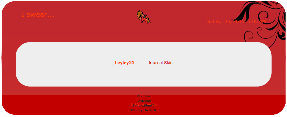 LeyLey55's Journal Skin