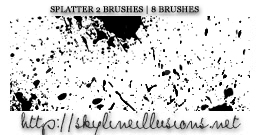 Splatter Brushes by SkylineIllusions on DeviantArt