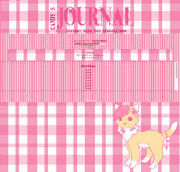 .: Journal skin for =Candii-Mow :.