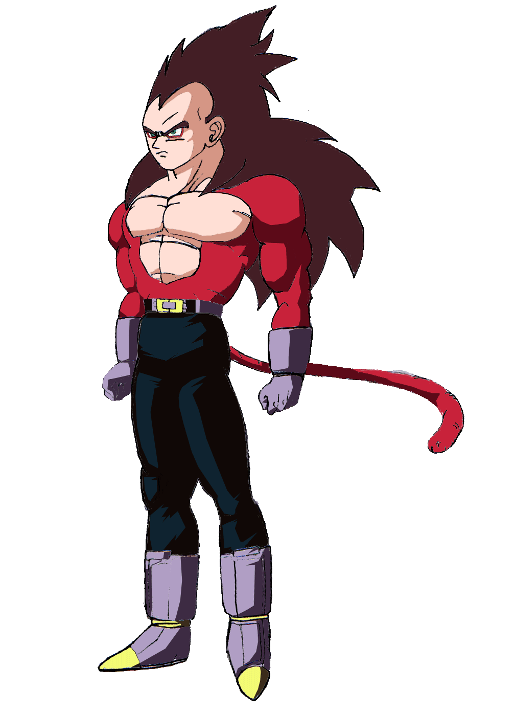 ssj4 majin vegeta