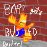 Bart gets Busted Cover