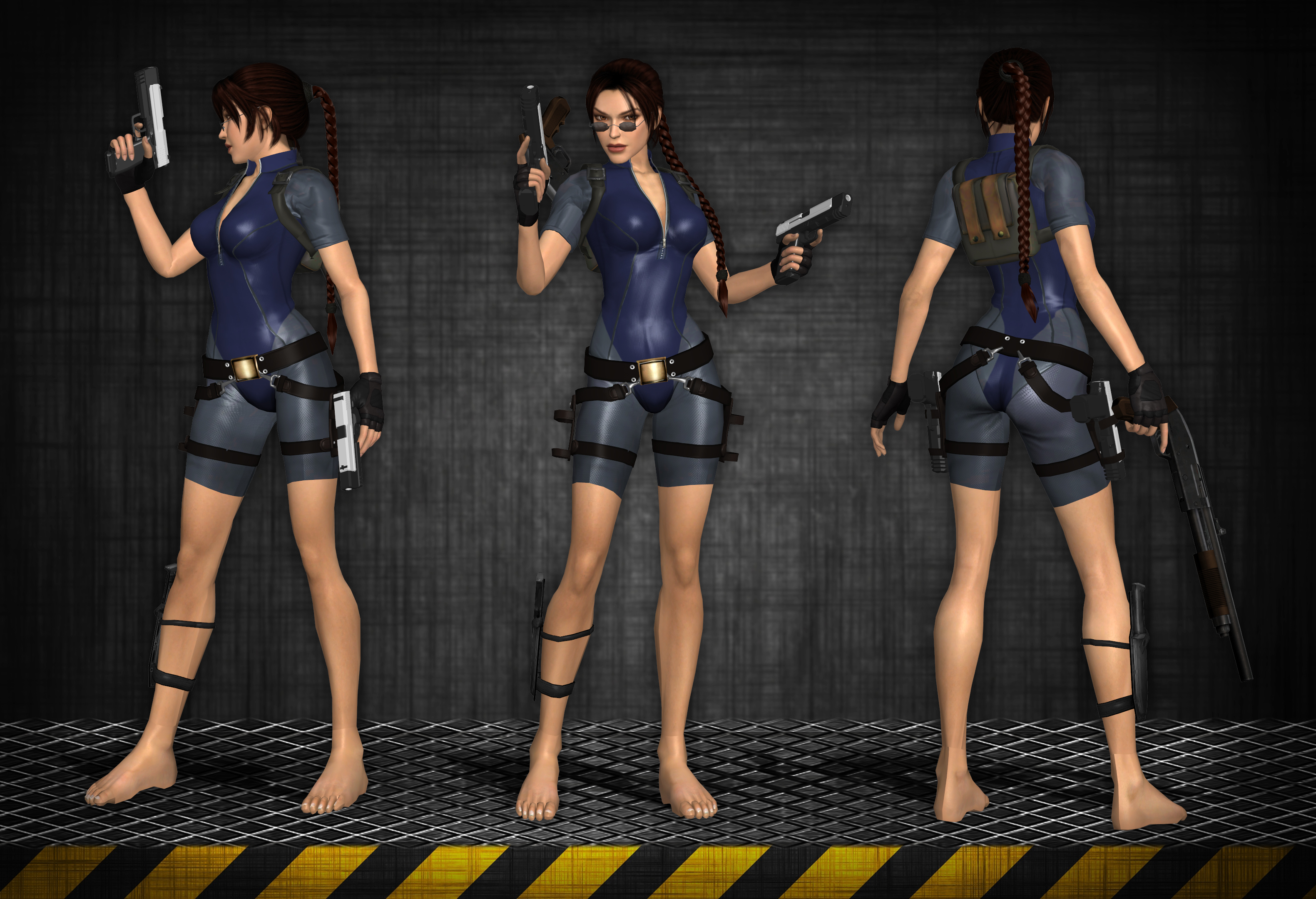 Lara Croft TRAOD - Wetsuit by Larreks on DeviantArt