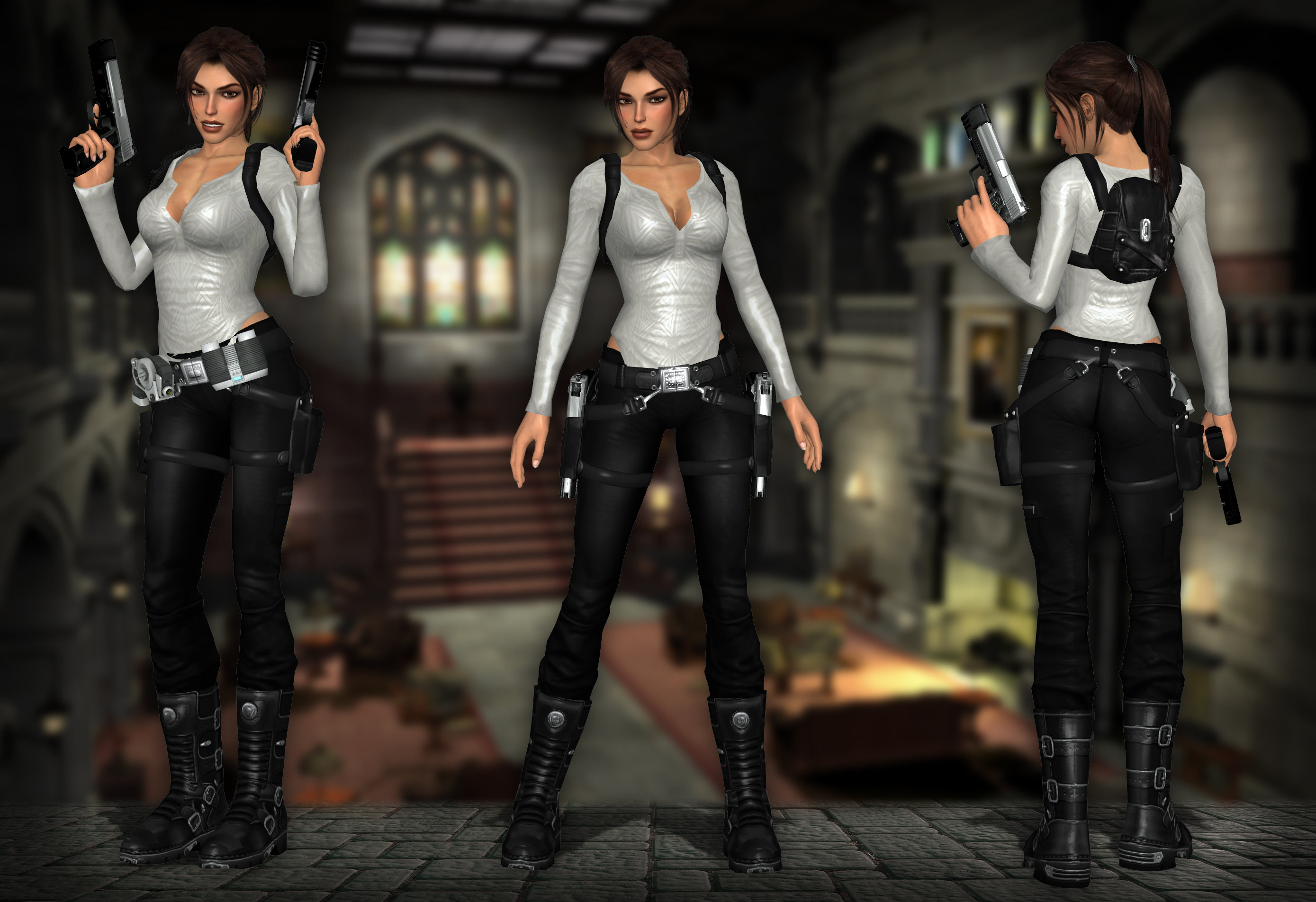 Lara Croft TRL - Biker (no jacket)