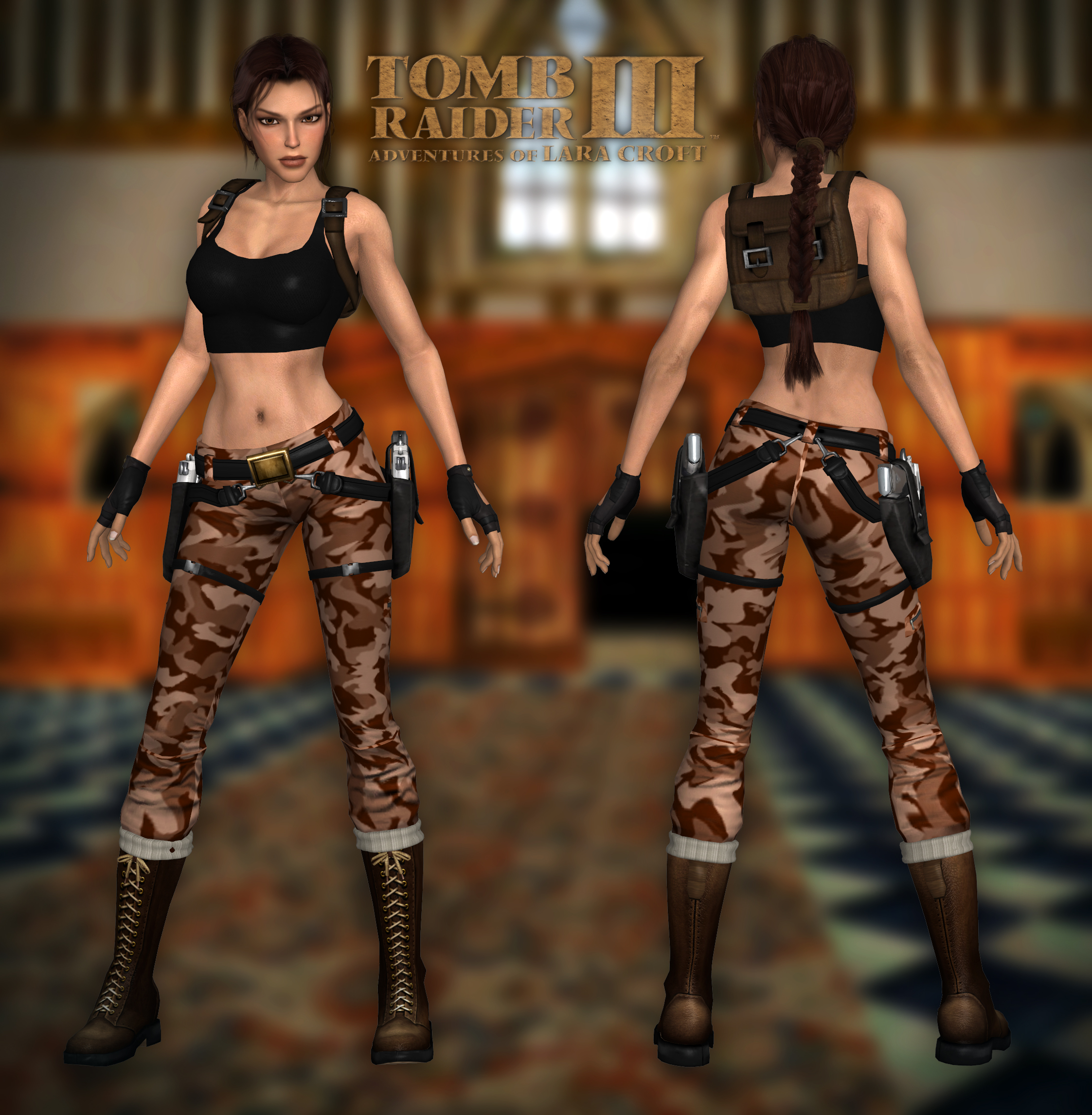 Lara Croft TR3 - Home