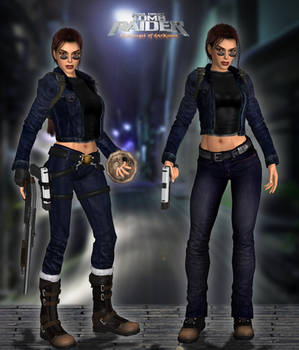 Lara Croft TRAOD - Jeans suit PACK