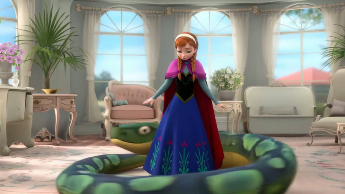 Anna Inflatable Anna (Frozen) vs inflatable snake AI video (19) by delta-28 on DeviantArt