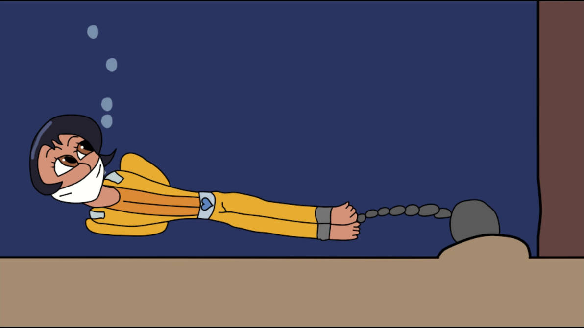 Alex tied up in the Deep. Animated with Sound by SonicRock56 on DeviantArt