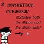 Homestuck Kids Cursor Pack