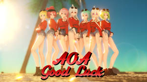 [MMD] AOA - Good Luck [Models DL]