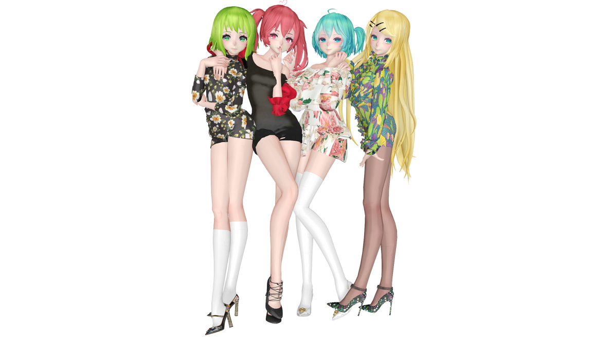 Mmd Kpop Girls Poses Dl By Maxutkamaximus On Deviantart