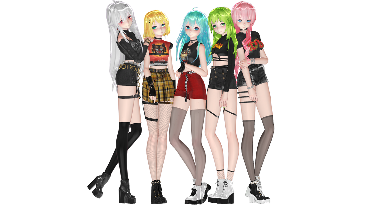 Mmd Random K Pop Girls Models Poses Dl By Maxutkamaximus On Deviantart