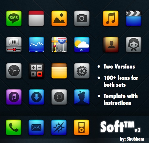 Soft v2 Theme for iPhone