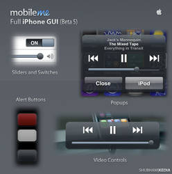 MobileMe Full iPhone GUI