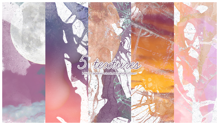 5 textures by acidmii-stock on DeviantArt