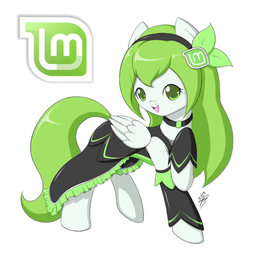 Mlp Linux Theme Linux Mint-Tan Pony Ver. (Source DL) by Jdan-S on DeviantArt