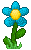 Bouncin' Flower (Sky Blue) - F2U by Drache-Lehre