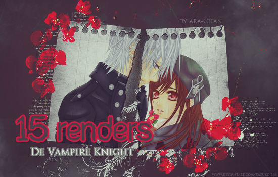 Vampire Knight Render Pack