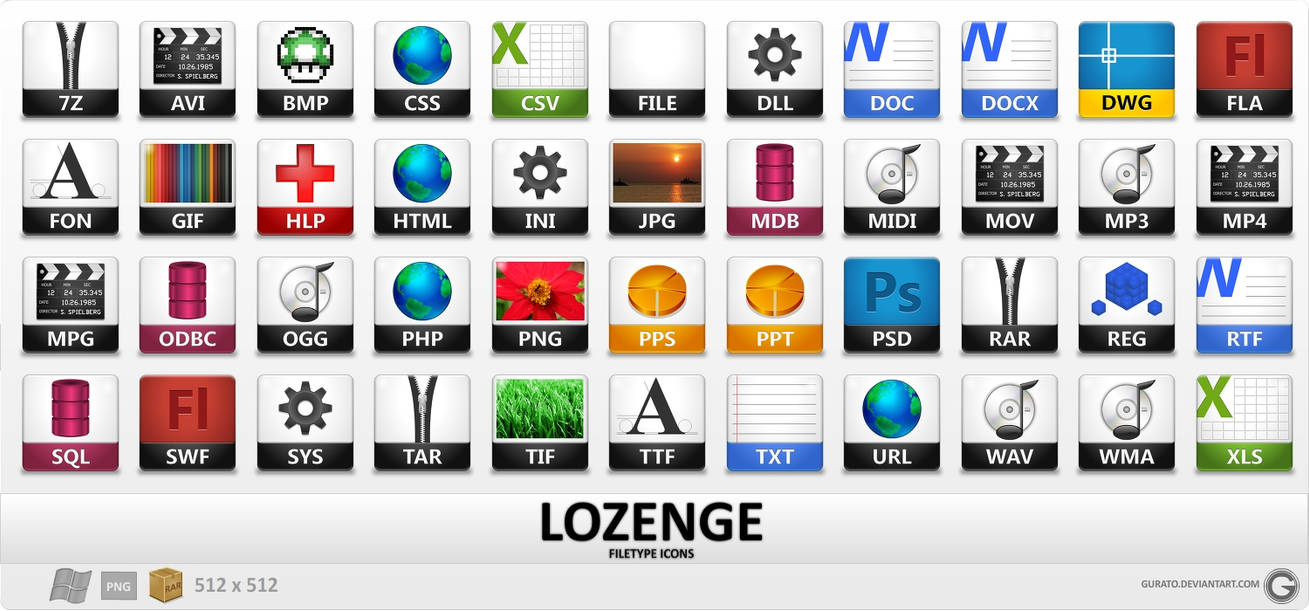 Lozengue Icons