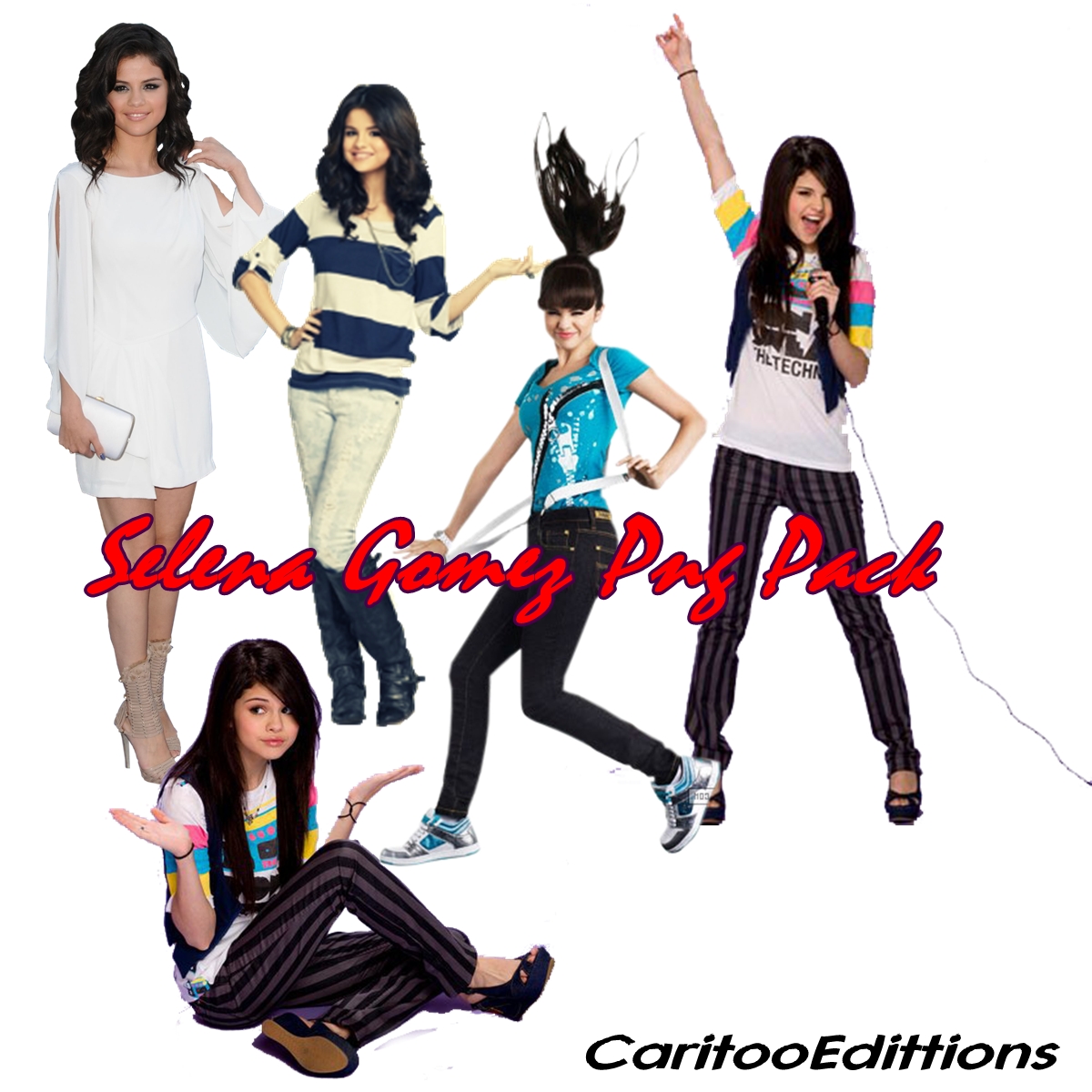 Selena Gomez Png Pack by CaritooEdittions on DeviantArt