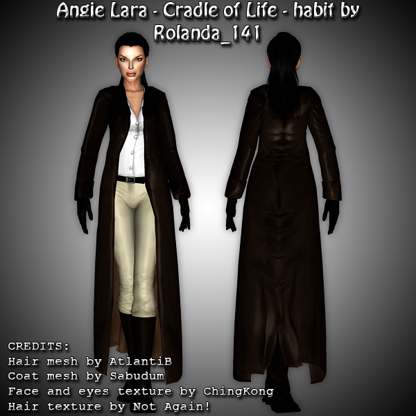 Angie Lara - Cradle of Life - habit mod