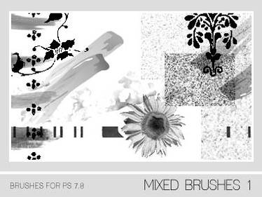 Mixed Brushes 1 PS 7.0