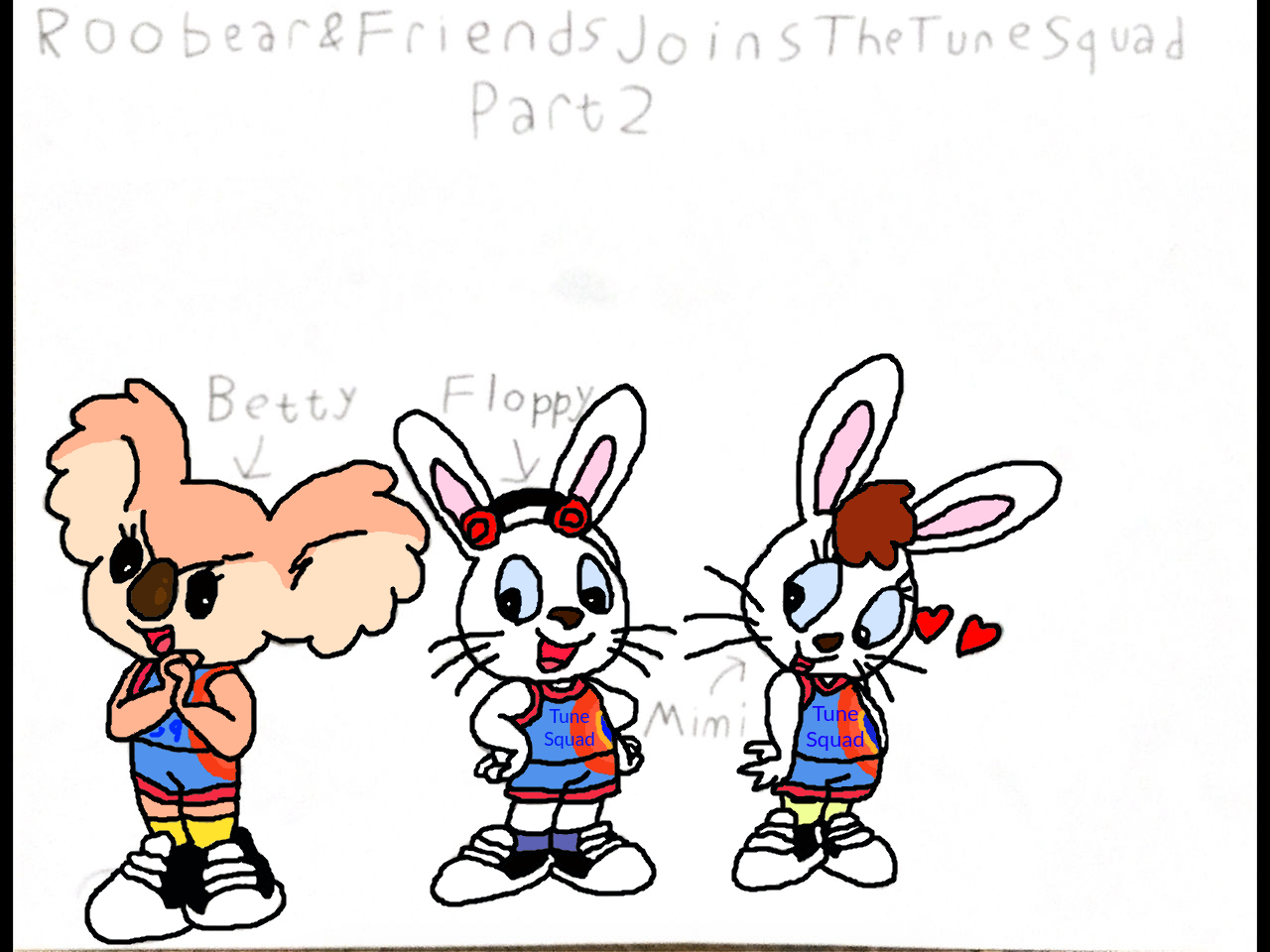 Roobear and Friends joins the Tune Squad part 2 by booluke on DeviantArt