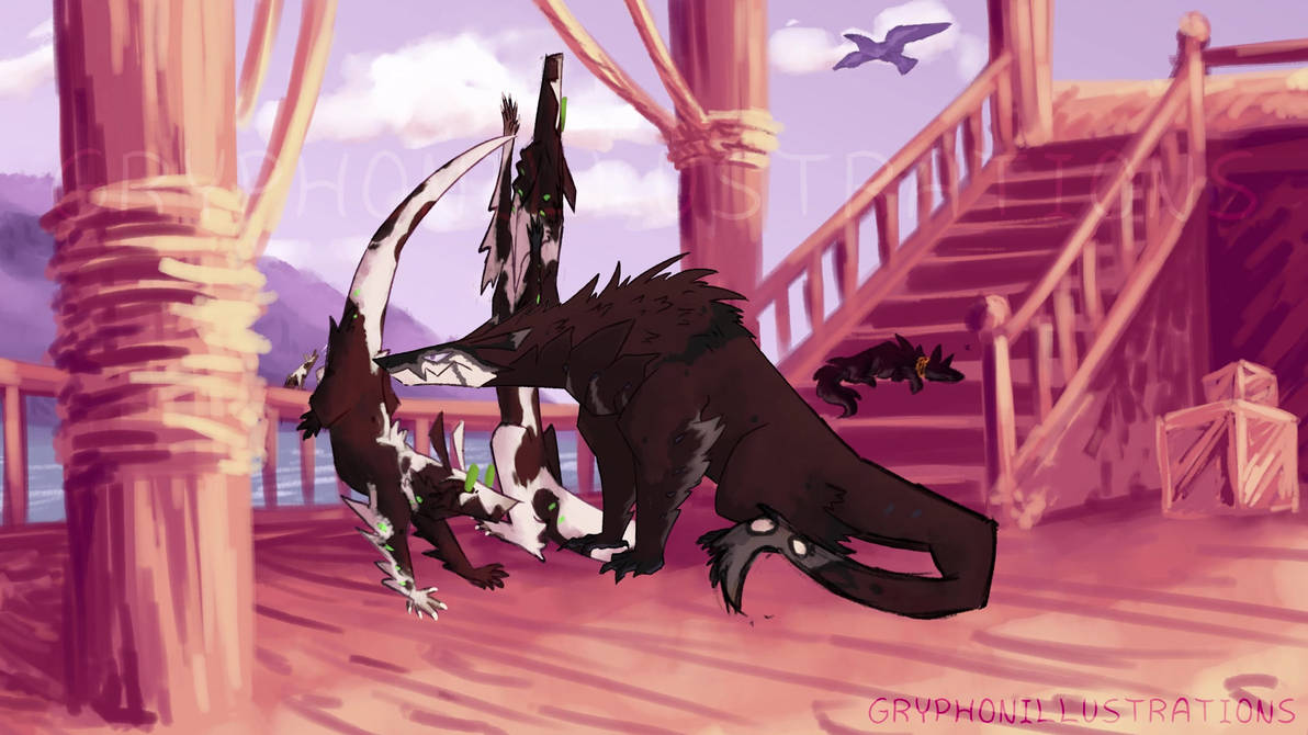 Dhf Animation Double the Trouble! - Animation by GryphonIllustrations on DeviantArt