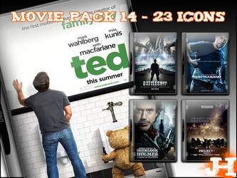 Movie Pack 14 - 23 Icons