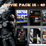 Movie Pack 15 - 40 Icons