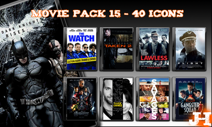Movie Pack 15 - 40 Icons