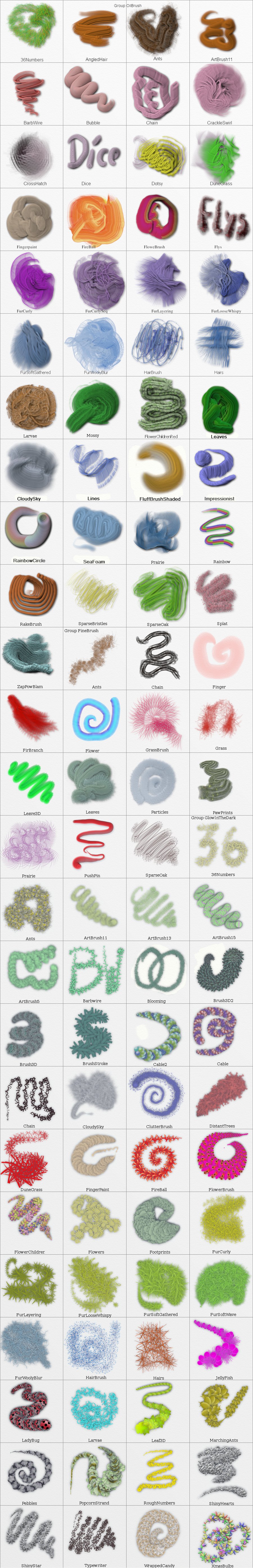 Brushes for Artrage 3
