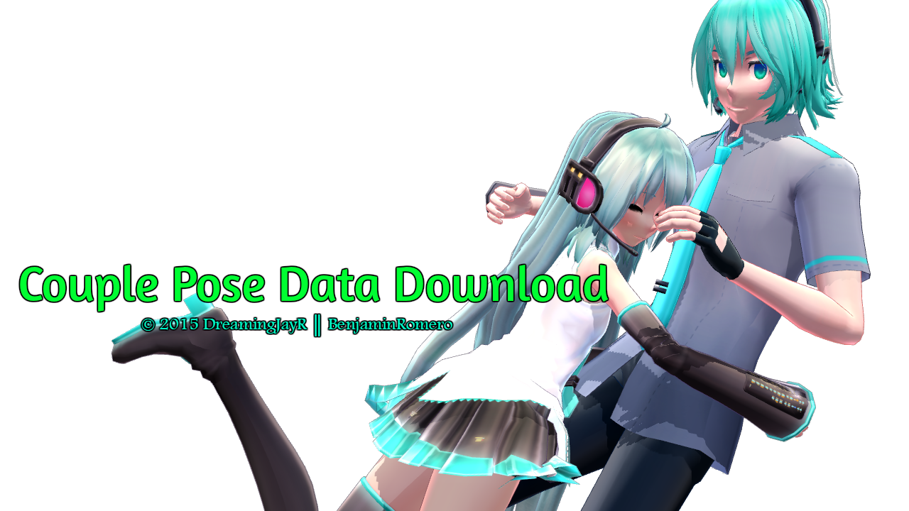 [MMD DL] Couple Pose Data