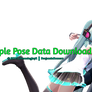 [MMD DL] Couple Pose Data