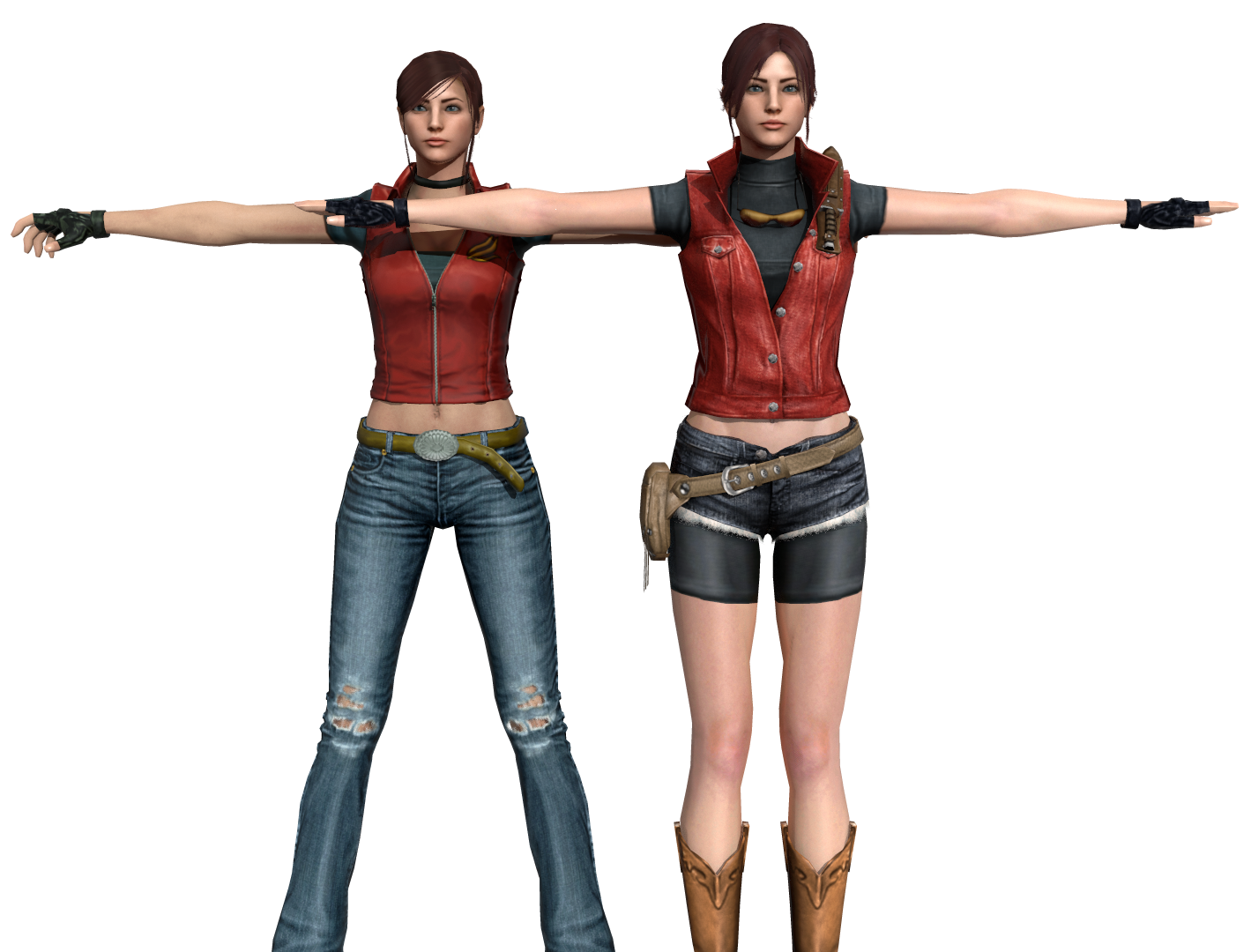 Claire Redfield 3D Model Blender by PlakoMusic on DeviantArt