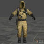 CoD Black Ops Hazmat Body for XPS/XNALara