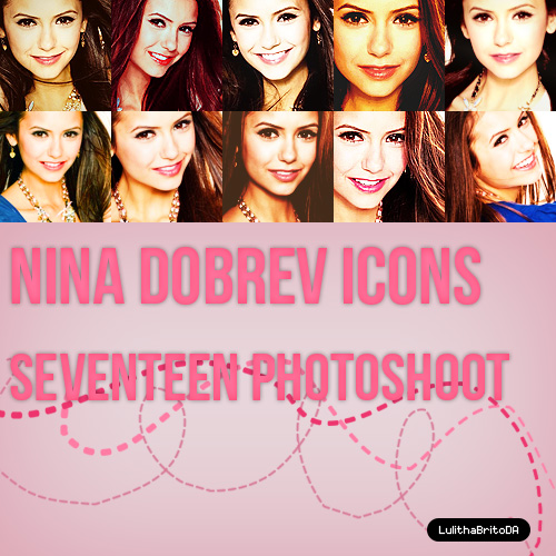 Pack 10 icons Nina Dobrev