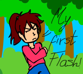 Jogging in the forest - Flash