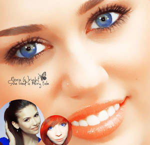 Blue and red