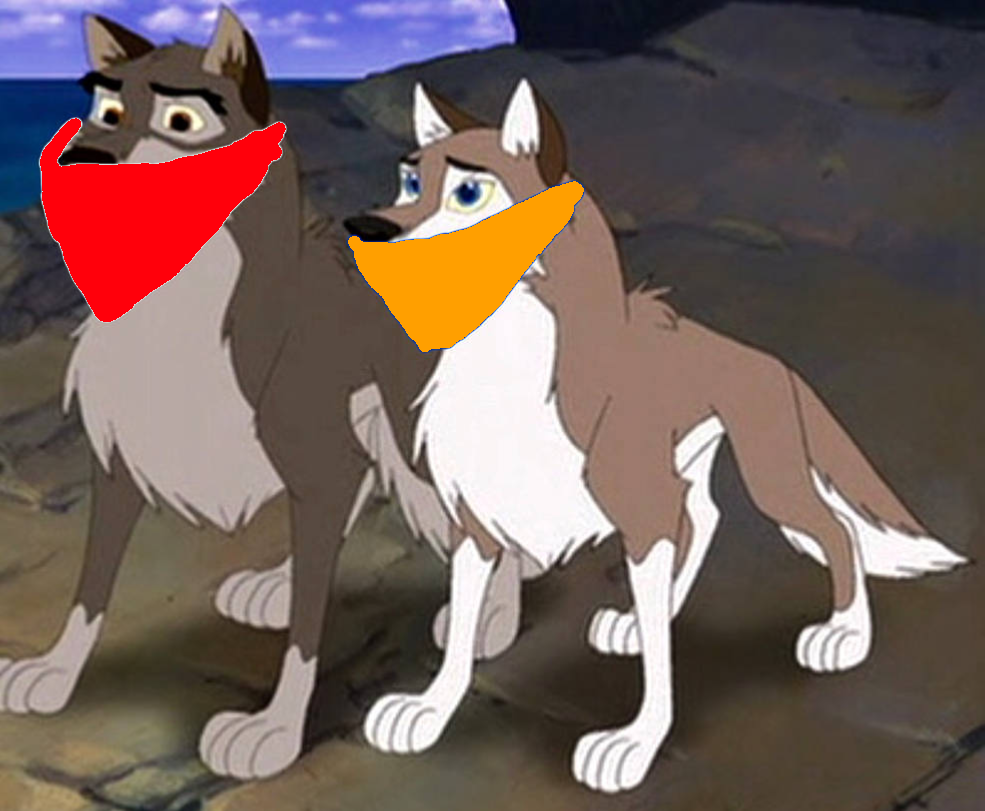 Balto and Aleu gagged by baltobattyicarus on DeviantArt