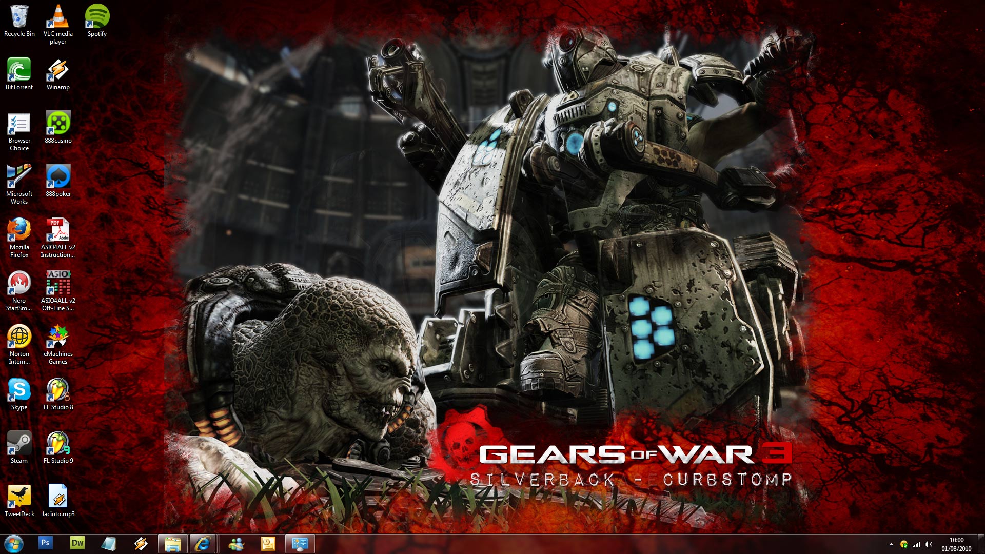 Gears of War 3 Windows 7 Theme by Genesisdnb on DeviantArt