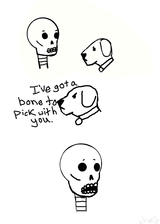 Bone to Pick by ghostpun on DeviantArt